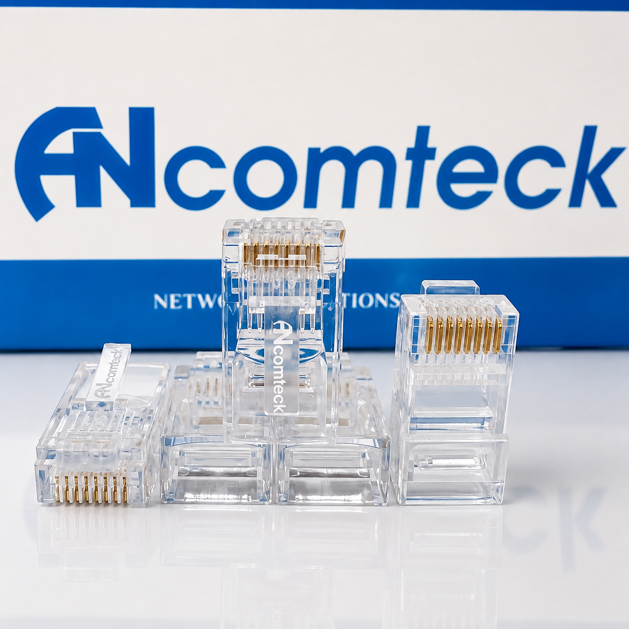 Hạt mạng Cat5E UTP ANCOMTECK AC-US5-P100